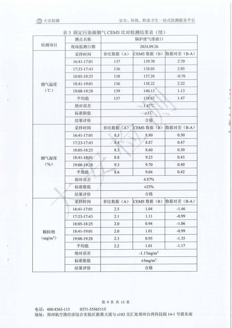 新鄉(xiāng)市三鑫科技有限公司-廢氣在線(xiàn)比對(duì)-10
